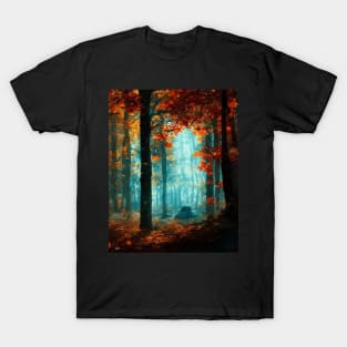 A forest in autumn T-Shirt